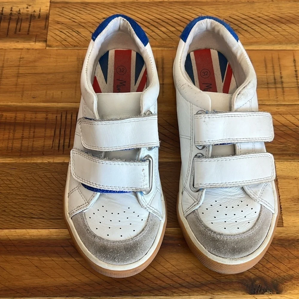 Mini Boden Boys Leather Low Tops
